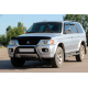Кенгурятник WT022 Black (нерж) для Mitsubishi Pajero Sport 1996-2007 гг