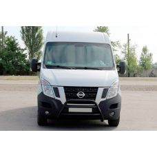 Кенгурятник WT022 Black (нерж.) для Renault Master 2011-2023 гг
