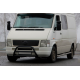 Кенгурятник WT022 Black (нерж) для Volkswagen LT 1995-2006 гг
