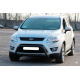 Кенгурятник WT007 Black (нерж.) для Ford Kuga 2008-2013 гг