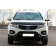 Кенгурятник WT007 Black (нерж.) для Kia Sorento II XM 2009-2014 гг