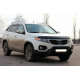 Кенгурятник WT007 Black (нерж.) для Kia Sorento II XM 2009-2014 гг