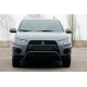 Кенгурятник WT007 Black (нерж.) для Mitsubishi Outlander 2006-2012 гг