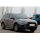 Кенгурятник WT007 Black (нерж.) для Mitsubishi Outlander 2006-2012 гг