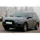 Кенгурятник WT007 Black (нерж.) для Mitsubishi Outlander 2006-2012 гг