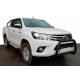 Кенгурятник WT007 Black (нерж) для Toyota Hilux 2015- гг