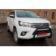 Кенгурятник WT007 Black (нерж) для Toyota Hilux 2015- гг