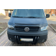 Кенгурятник ST006-04 ноздри Black (нерж) для Volkswagen T5 Transporter 2003-2010 гг
