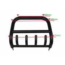 Кенгурятник QT006 Black (нерж.) для Honda HR-V 1998-2006 рр