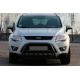 Кенгурятник WT002 Black (нерж.) для Ford Kuga 2008-2013 гг