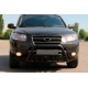 Кенгурятник WT002 Black (нерж.) для Hyundai Santa Fe 2 2006-2012 гг