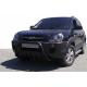 Кенгурятник WT002 Black (нерж.) для Hyundai Tucson JM 2004- гг
