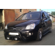 Кенгурятник WT002 Black (нерж) для Kia Carens 1999-2012 гг