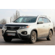 Кенгурятник WT002/2 Black (нерж.) для Kia Sorento II XM 2009-2014 гг