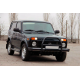 Кенгурятник QT007 Black (нерж.) для Lada Niva та Urban 1977- гг