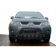 Кенгурятник WT002 Black (нерж.) для Mitsubishi Outlander 2006-2012 гг