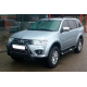 Передняя защита WT002 Black (нерж.) для Mitsubishi Pajero Sport 2008-2015 гг