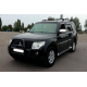 Кенгурятник QT007 Black (нерж.) для Mitsubishi Pajero Wagon IV 2006-2021 гг
