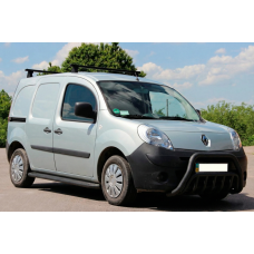 Кенгурятник WT002 Black (нерж.) для Renault Kangoo 2008-2020 гг