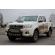 Кенгурятник WT002 Black (нерж.) для Toyota Hilux 2006-2015 гг