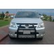 Кенгурятник QT007 Black (нерж.) для Toyota Hilux 2006-2015 гг