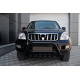 Кенгурятник низкий WT002 Black (нерж) для Toyota Land Cruiser Prado 120 2002-2009 гг