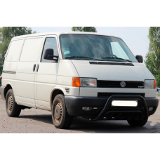 Кенгурятник WT002 Black (нерж) для Volkswagen T4 Caravelle/Multivan 1990-2003 рр