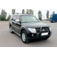 Кенгурятник QT011 Black (нерж.) для Mitsubishi Pajero Wagon IV 2006-2021 гг