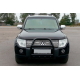 Кенгурятник QT007 Black (нерж.) для Mitsubishi Pajero Wagon III 1999-2006 гг