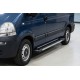 Боковые пороги RedLine V1 (2 шт., алюминий) Длинная База для Opel Movano 2004-2010 гг