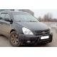 Передняя дуга WT002 Black (2006-2013, нерж.) для Kia Carnival
