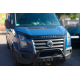Передняя дуга WT002 Black (нерж.) для Volkswagen Crafter 2006-2016 гг
