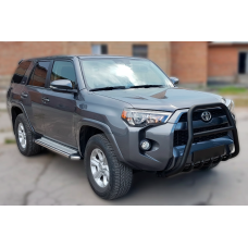 Кенгурятник F1-50 Black (2014-2024, нерж) для Toyota 4Runner рр