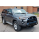 Кенгурятник F1-50 Black (2014-2024, нерж) для Toyota 4Runner