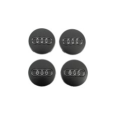 Заглушки у диски 60/58мм графіт ad5957g (4 шт) для Ауди