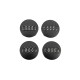 Заглушки в диски 60/58мм графит ad5957g (комплект 4 шт) для Ауди