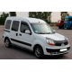 Боковые трубы Black (2 шт., нержавейка) для Renault Kangoo 1998-2008 гг
