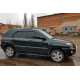 Боковые трубы Black (2 шт., Нержавейка) для Kia Sportage 2004-2010 гг