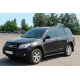 Боковые трубы для стандартной базы Black (2 шт, нерж) для Toyota Rav 4 2006-2013 гг