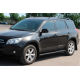 Боковые трубы для стандартной базы Black (2 шт, нерж) для Toyota Rav 4 2006-2013 гг