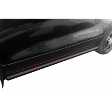 Бічні труби Black (2 шт, нерж) для Chevrolet Trax 2012-2023 рр