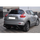 Боковые трубы Ø60 Черные (2 шт., Нержавейка) для Nissan Juke 2010-2019 гг