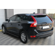 Боковые трубы BB004 Черные (2 шт, Нержавейка) для Volvo XC60 2009-2017 гг
