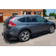 Боковые Трубы BB002 Черные (2 шт., Нержавейка) для Honda CRV 2012-2016 гг