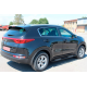 Боковые Трубы BB002 Черные (2 шт., Нержавейка) для Kia Sportage 2015-2021 гг