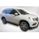 Боковые трубы Black (2 шт., нержавейка) для Honda Pilot 2015-2022 гг