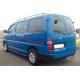 Боковые трубы Black (2 шт., нержавейка) для Toyota HiAce