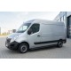Боковые пороги Bosphorus Black (2 шт., алюминий) Короткая База для Renault Master 2011-2023 гг