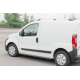 Боковые трубы Ø60 Черные (2 шт., Нержавейка) для Fiat Fiorino/Qubo 2008-2024 гг