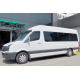 Боковые трубы Black (2 шт., нержавейка) d70, короткая база для Volkswagen Crafter 2006-2016 гг